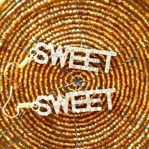 3 for $15 Gold Sweet Rhinestone Earrings